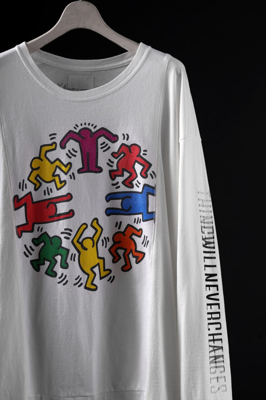 CHANGES exclusive VINTAGE REMAKE LS TOPS (ART-KEITH HARING-2F)