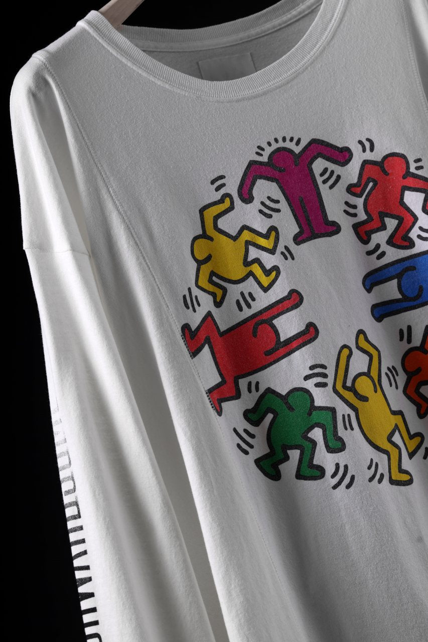 CHANGES exclusive VINTAGE REMAKE LS TOPS (ART-KEITH HARING-2F)