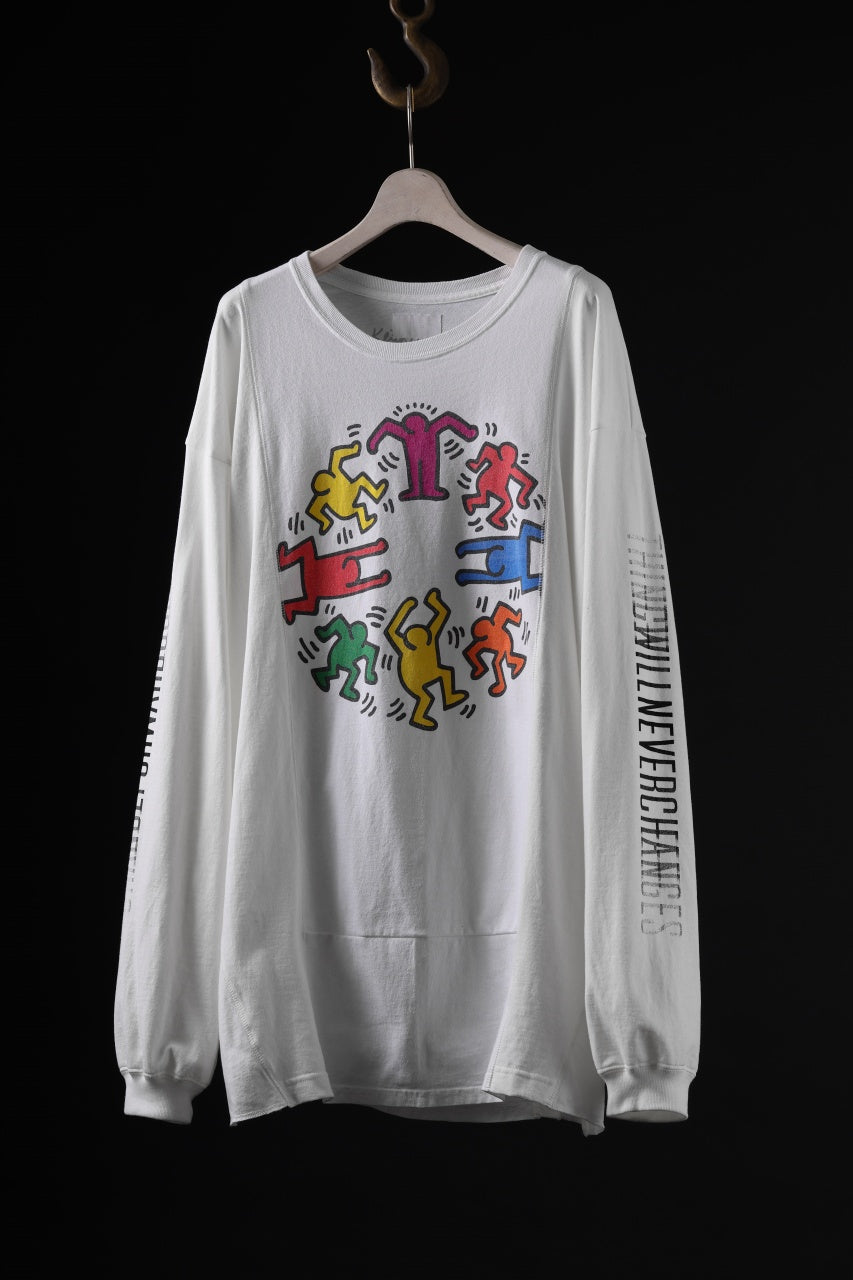 画像をギャラリービューアに読み込む, CHANGES exclusive VINTAGE REMAKE LS TOPS (ART-KEITH HARING-2F)