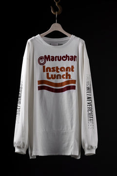 画像をギャラリービューアに読み込む, CHANGES exclusive VINTAGE REMAKE LS TOPS (FOOD-MARUCHAN-2H)