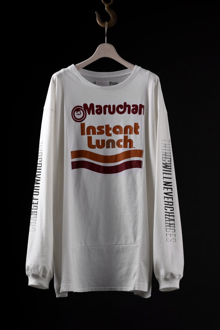 CHANGES exclusive VINTAGE REMAKE LS TOPS (FOOD-MARUCHAN-2H)