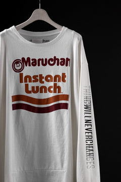 Load image into Gallery viewer, CHANGES exclusive VINTAGE REMAKE LS TOPS (FOOD-MARUCHAN-2H)