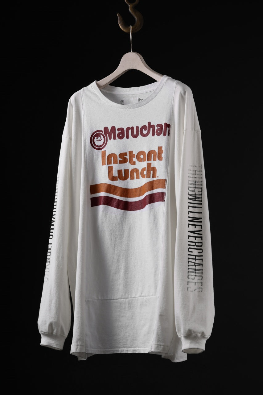 画像をギャラリービューアに読み込む, CHANGES exclusive VINTAGE REMAKE LS TOPS (FOOD-MARUCHAN-2H)