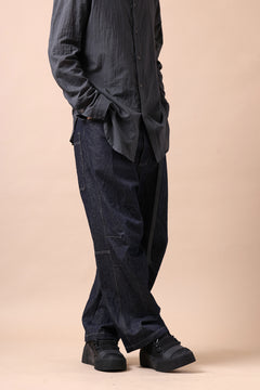 画像をギャラリービューアに読み込む, forme d&#39;expression Baggy 5 Pocket Pants (Denim)