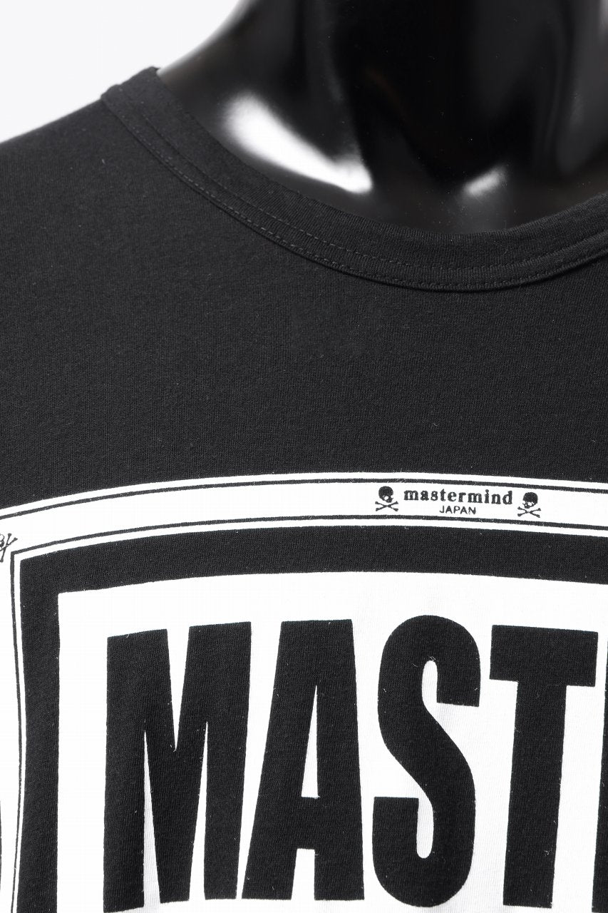 mastermind JAPAN x CHANGES exclusive SHORT SLEEVE TEE / OVER SIZED FIT (BLACK #KISS)