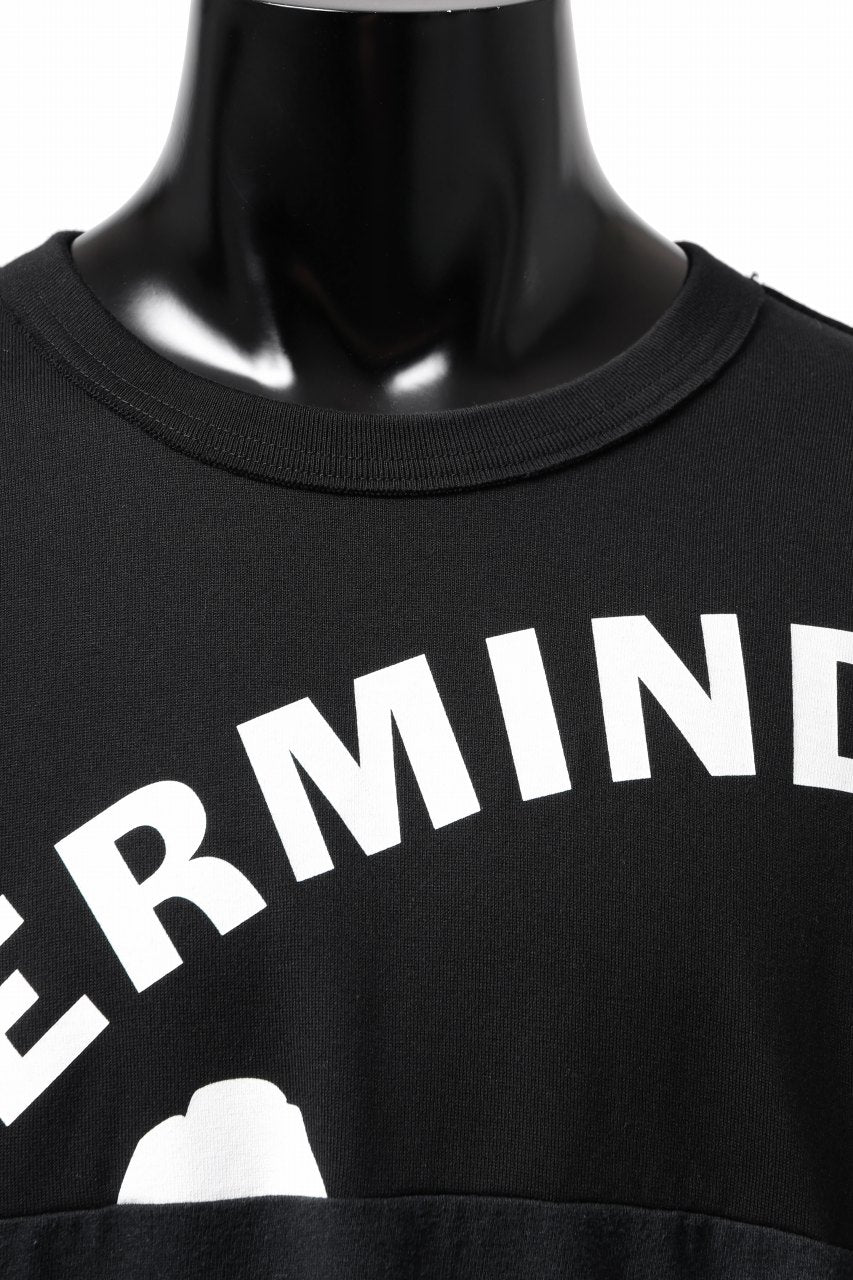 mastermind JAPAN x CHANGES exclusive SHORT SLEEVE TEE / OVER SIZED FIT (BLACK #BEATLES)