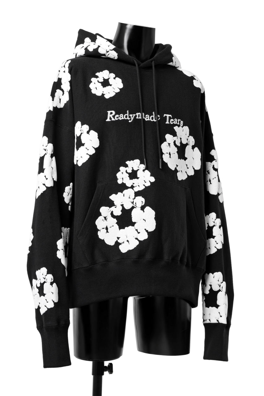 READYMADE x DENIM TEARS COTTON WREATH HOODIE (BLACK)