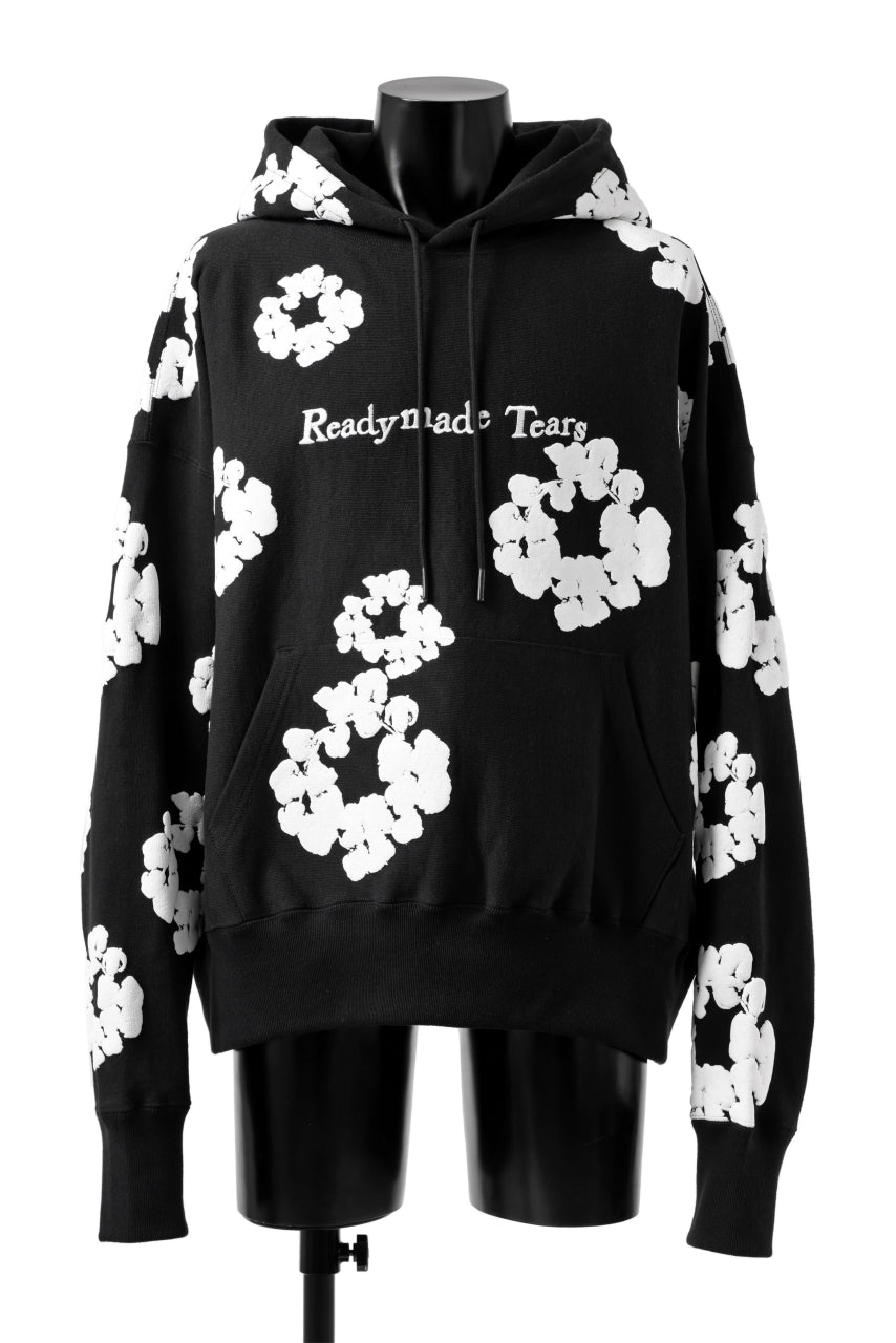 READYMADE x DENIM TEARS COTTON WREATH HOODIE (BLACK)