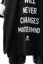 Load image into Gallery viewer, mastermind JAPAN x CHANGES exclusive SHORT SLEEVE TEE / REGULAR FIT (BLACK #CLASH)