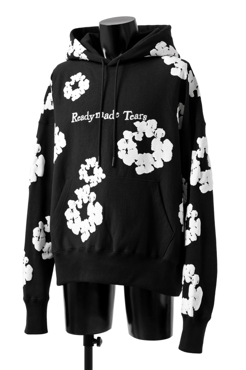 READYMADE x DENIM TEARS COTTON WREATH HOODIE (BLACK)