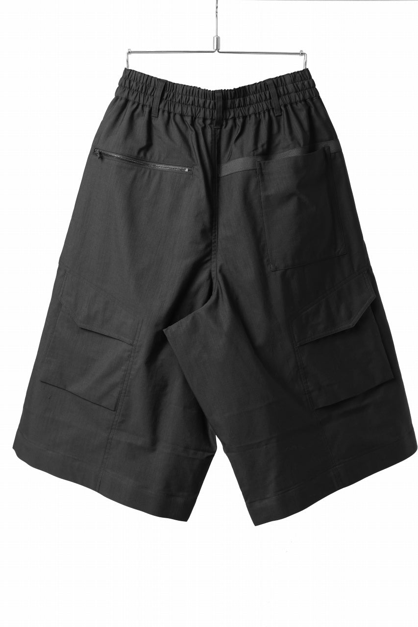 Load image into Gallery viewer, Y-3 Yohji Yamamoto WRKWR SHORTS / COTTON RECYCLED POLY (BLACK)