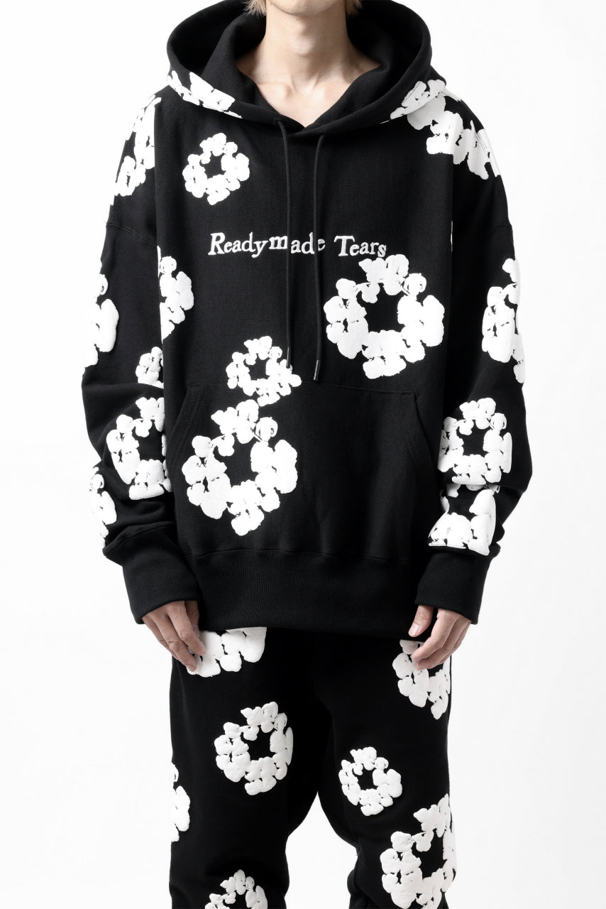 画像をギャラリービューアに読み込む, READYMADE x DENIM TEARS COTTON WREATH HOODIE (BLACK)