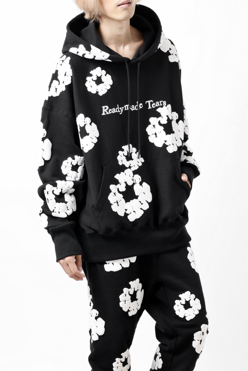 画像をギャラリービューアに読み込む, READYMADE x DENIM TEARS COTTON WREATH HOODIE (BLACK)