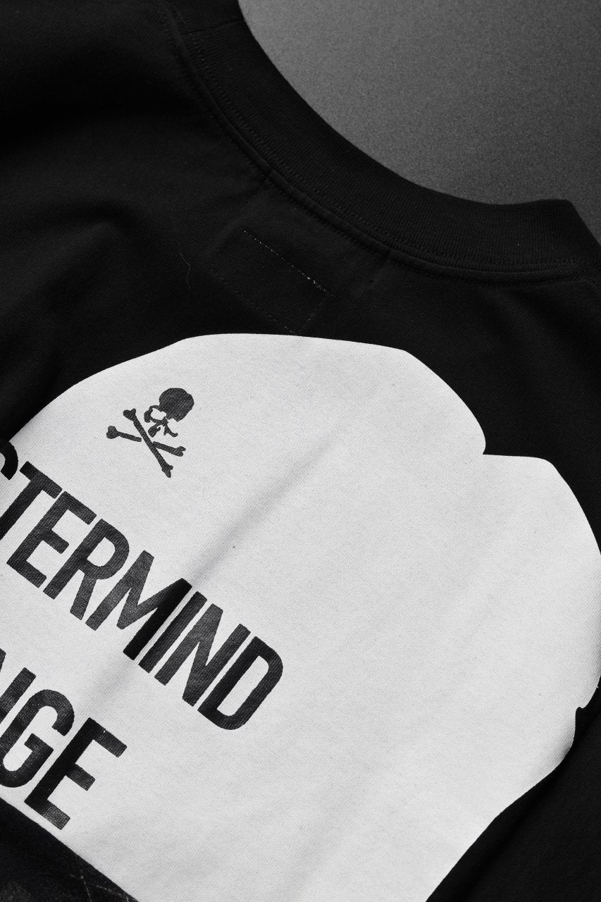 mastermind JAPAN x CHANGES exclusive ReBUILD T-SHIRT / OVERFIT (BLACK #A)