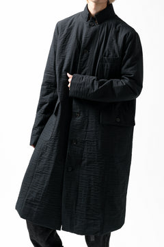 画像をギャラリービューアに読み込む, Aleksandr Manamis Double Benz Long Coat (BLACK)