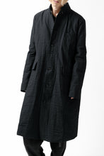 Load image into Gallery viewer, Aleksandr Manamis Double Benz Long Coat (BLACK)