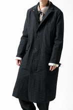 Load image into Gallery viewer, Aleksandr Manamis Double Benz Long Coat (BLACK)