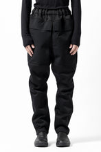 画像をギャラリービューアに読み込む, D-VEC WATER REPELLENT WarmdArt® DOUBLE KNIT EASY CUTTED PANTS (NIGHT SEA BLACK)