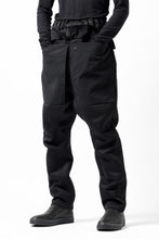 画像をギャラリービューアに読み込む, D-VEC WATER REPELLENT WarmdArt® DOUBLE KNIT EASY CUTTED PANTS (NIGHT SEA BLACK)