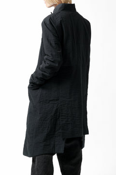 Load image into Gallery viewer, Aleksandr Manamis Double Benz Long Coat (BLACK)