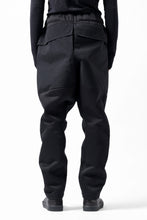 画像をギャラリービューアに読み込む, D-VEC WATER REPELLENT WarmdArt® DOUBLE KNIT EASY CUTTED PANTS (NIGHT SEA BLACK)