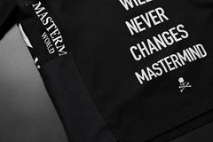 Load image into Gallery viewer, mastermind JAPAN x CHANGES exclusive SHORT SLEEVE TEE / REGULAR FIT (BLACK #NIRVANA-YELLOW)