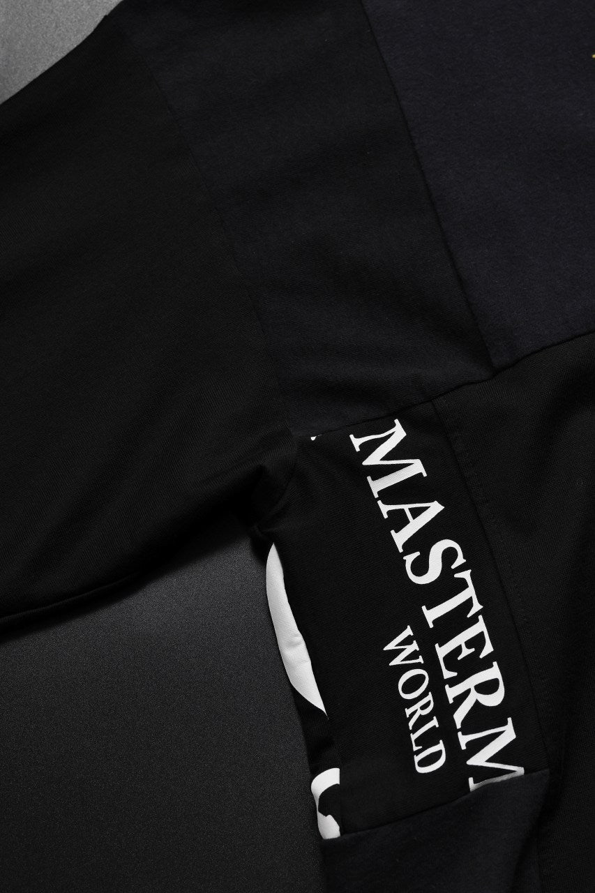mastermind JAPAN x CHANGES exclusive SHORT SLEEVE TEE / REGULAR FIT (BLACK #NIRVANA-YELLOW)