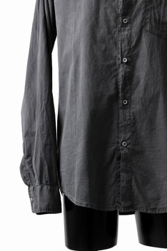 画像をギャラリービューアに読み込む, daub DYEING PLAIN SHIRT / ORGANIC COTTON (GREY)