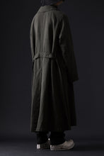 画像をギャラリービューアに読み込む, ISAMU KATAYAMA BACKLASH OVER COAT / GARMENT NATURAL DYED WOVEN + ELECTRIC HEATING LINER (LEAF)