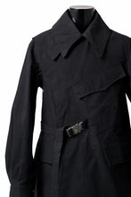 画像をギャラリービューアに読み込む, ierib exclusive storm coat 1940  / boiled waxy cotton (BLACK)