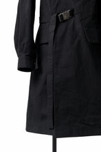 画像をギャラリービューアに読み込む, ierib exclusive storm coat 1940  / boiled waxy cotton (BLACK)