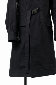 画像をギャラリービューアに読み込む, ierib exclusive storm coat 1940  / boiled waxy cotton (BLACK)