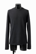 daub DYEING SWEAT PULLOVER / F.TERRY (BLACK)