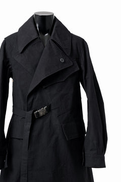 画像をギャラリービューアに読み込む, ierib exclusive storm coat 1940  / boiled waxy cotton (BLACK)