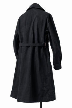 画像をギャラリービューアに読み込む, ierib exclusive storm coat 1940  / boiled waxy cotton (BLACK)