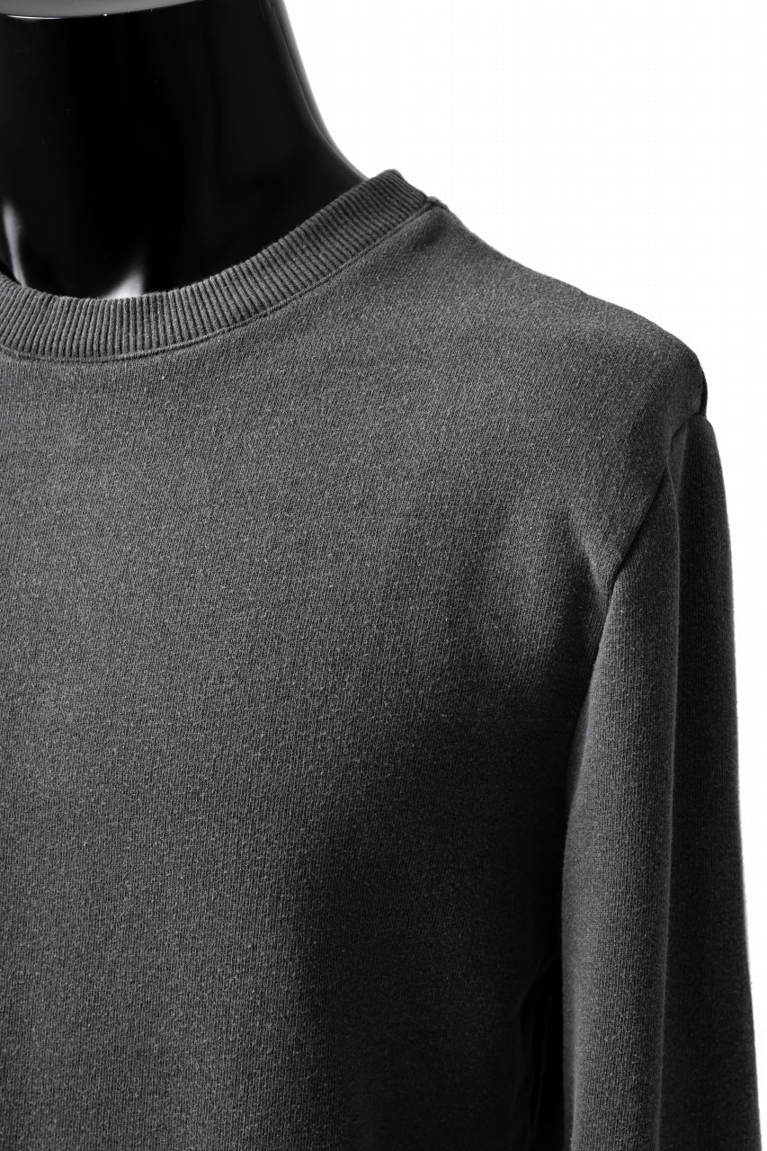 Load image into Gallery viewer, daub DYEING SWEAT PULLOVER / F.TERRY (GREY)