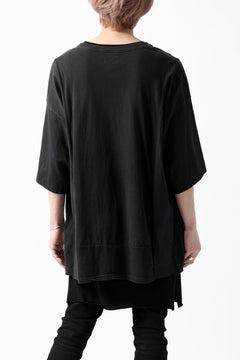 画像をギャラリービューアに読み込む, CHANGES VINTAGE REMAKE MULTI PANEL S/S TEE (BLACK #C)