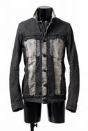 masnada JEANS JACKET / REPURPOSED STRETCH JEANS (CORRODED)
