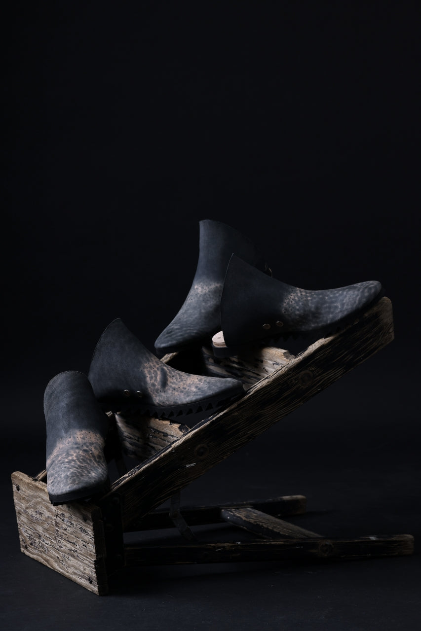 画像をギャラリービューアに読み込む, ierib onepiece slip-on shoes / Marble Cordovan (BLACK)