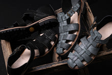 Load image into Gallery viewer, ierib gurkha shoes / White Waxy Horse Butt (BLACK)
