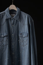 画像をギャラリービューアに読み込む, CHANGES VINTAGE REMAKE WESTERN SHIRT (INDIGO #A)