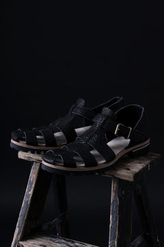Load image into Gallery viewer, ierib gurkha shoes / kesennuma Shark (BLACK)