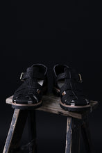 Load image into Gallery viewer, ierib gurkha shoes / kesennuma Shark (BLACK)