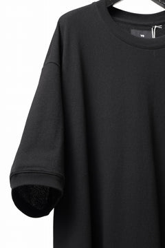 Load image into Gallery viewer, Y-3 Yohji Yamamoto WRKWR S/S TEE / CREPE JERSEY (BLACK)