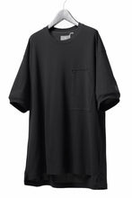 画像をギャラリービューアに読み込む, Y-3 Yohji Yamamoto WRKWR S/S TEE / CREPE JERSEY (BLACK)