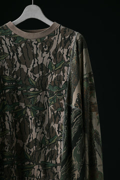 Load image into Gallery viewer, CHANGES VINTAGE REMAKE QUINTET PANEL L/S TEE (CAMO #A)