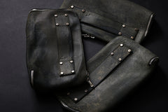 Load image into Gallery viewer, ierib onepiece clutch-bag / Marble Culatta (BLACK #C)