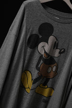 Load image into Gallery viewer, CHANGES VINTAGE REMAKE L/S TOPS (GREY MICKEY #B)