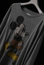 Load image into Gallery viewer, CHANGES VINTAGE REMAKE L/S TOPS (GREY MICKEY #B)