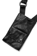 Load image into Gallery viewer, PAL OFFNER MOBILE BAG 2.0 / CALF LEATHER (BLACK)